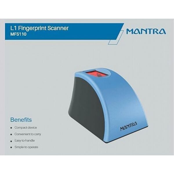 Fingerprint Scanner Mantra MFS110 L1 - Image 2
