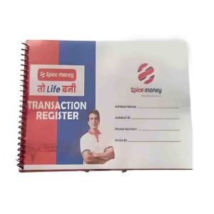 Spice Money Transaction Register