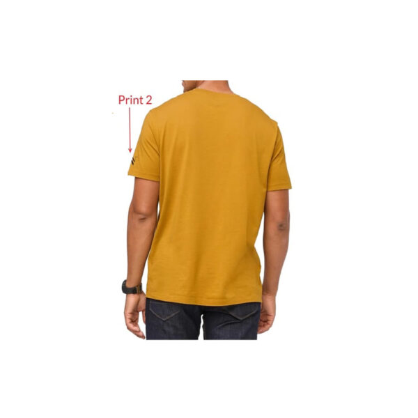 PARADOX Printed Mustard T-Shirt