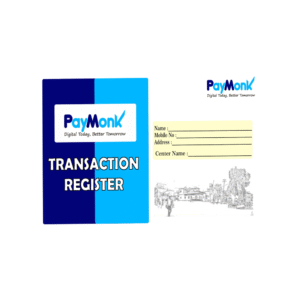 Paymonk Register Book