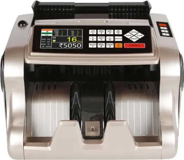 BANKOMAT Mix Value Note Counting Machine Cash Currancy Note Counting Machine (Counting Speed - 1000 notes/min)