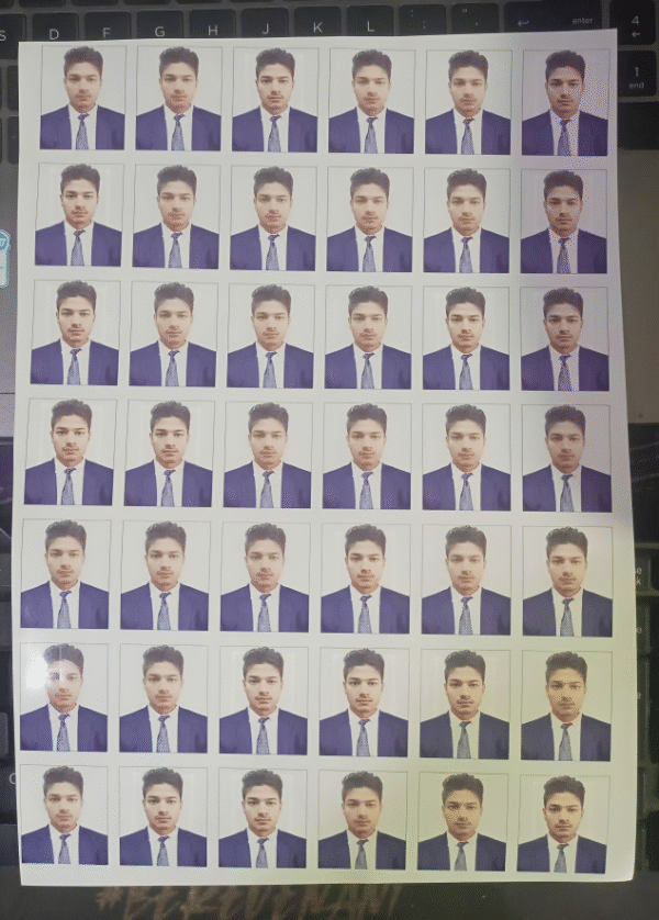 A4 PASSPORT SIZE PHOTO JUST 149/-